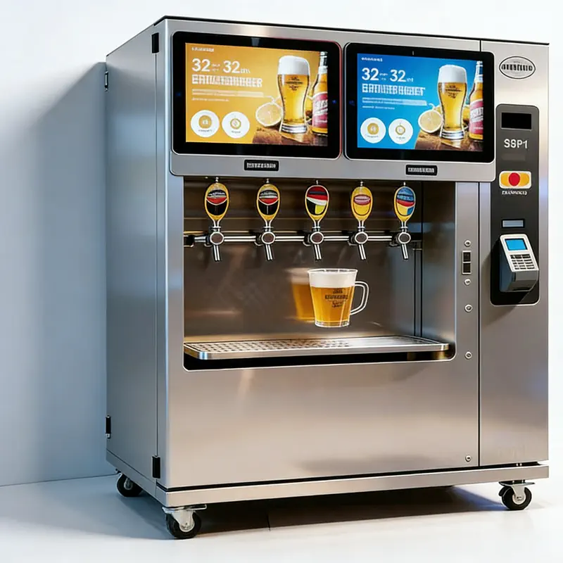 Beer vending machine