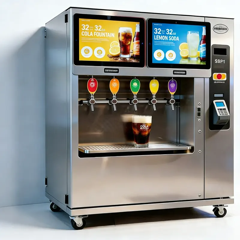Beverage vending machine