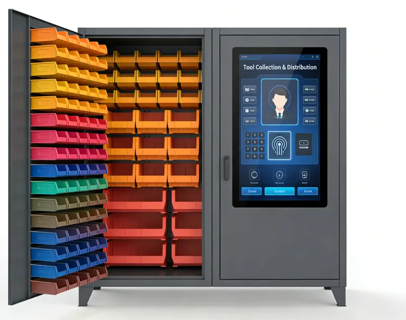Industrial Smart Tool Management Cabinet2