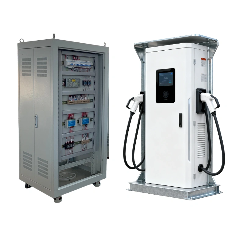 New energy equipment manufacturer in China including EV charging stations and energy solutions
