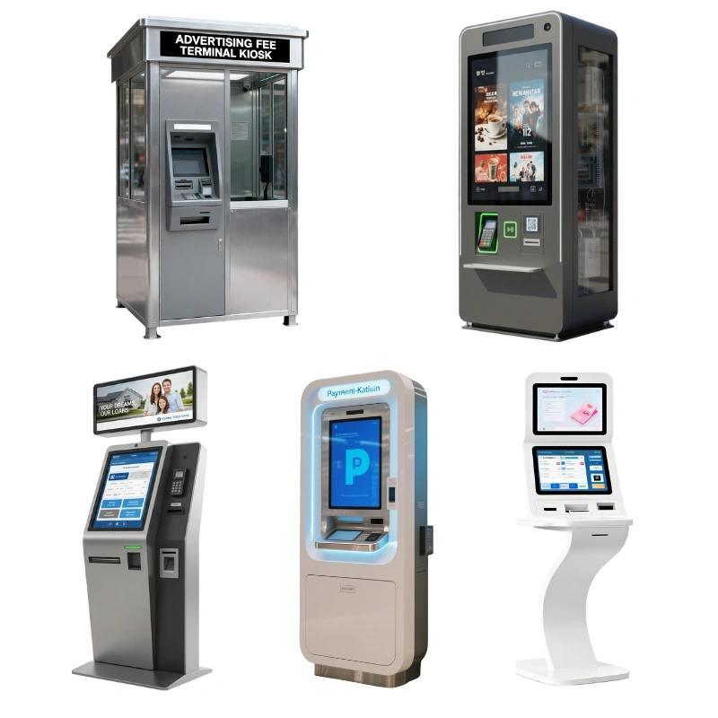 Self-service payment kiosk manufacturer in China for advertising and digital payment solutions